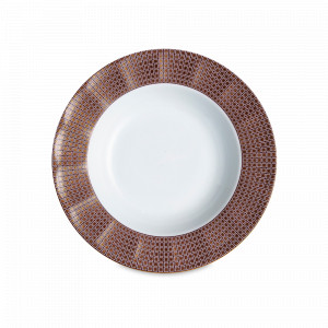 Салатник , 25 см, фарфор, белый, золотой, серия Soren Gold, WALLENDORFER, Германия, Салатники белые