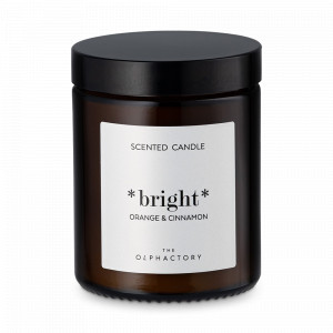 Свеча ароматическая «Orange and Cinnamon», 30 часов горения, воск, стекло, серия The Olphactory, AMBIENTAIR, Испания, Свечи AMBIENTAIR