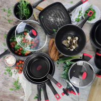 Кастрюля с крышкой, 16 см, сталь, стеклоэмаль, черный, серия Kilauea, VITRINOR, Испания_00811340057563779852.jpg