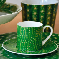 Пара кофейная, 100 мл, костяной фарфор, зеленый, серия Cactus, TAITU, Италия_00809500057886787592.jpg