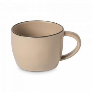 Кружка , 360 мл, керамика, бежевый, серия Stacked Organic, COSTA NOVA, Португалия, Кружки керамические