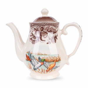 Чайник заварочный, 0.96 л, фарфор, белый, декор, серия Haydon Grove, GRACE BY TUDOR, Великобритания, GRACE BY TUDOR (Великобритания)