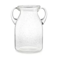 Ваза для цветов, 25 см, стекло, прозрачный, серия Flowi, LIBERTY JONES, Россия, 