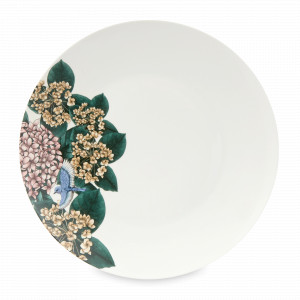 Тарелка обеденная, 27.5 см, фарфор, белый, декор, серия Воспоминание, MAXWELL WILLIAMS, Австралия, Тарелки обеденные