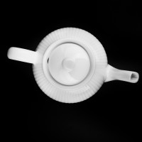 Сервиз чайный на 6 персон, 14 предметов, фарфор, серия Plisse, PILLIVUYT, Франция_00808950056264134989.jpg