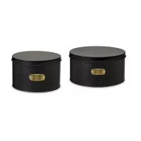 Набор из 2-х банок для хранения сладостей, 6 л, углеродистая сталь, графит, серия Irmel, SMART SOLUTIONS, Россия, 