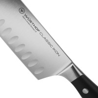 Нож кухонный Сантоку 17 см, с углублениями на кромке, серия Classic Ikon, WUESTHOF, Золинген, Германия_00802630035782178539.jpg