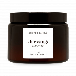 Ароматическая свеча «Амбра», в стеклянном стакане, воск, AMBIENTAIR, Испания, Ароматы для дома