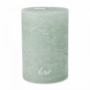 Свеча цилиндрическая, 7 х 10 см, зеленый (морская пена), Luz Your Senses, Бельгия, LUZ YOUR SENSES (Бельгия)