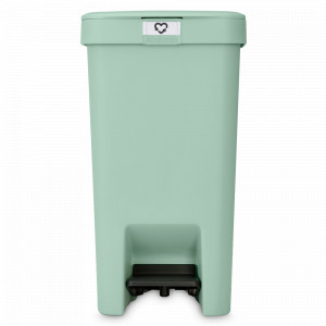 Ведро для мусора с крышкой, 25 л, пластик, мятный, серия Step Up, BRABANTIA, Бельгия, BRABANTIA (Бельгия)