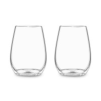 Набор из 2-х бокалов для крепких напитков SPIRITS/FORTIFIED WINES, 235 мл, 9 см, хрусталь, серия O Wine Tumbler, RIEDEL, Австрия