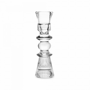 Подсвечник Корнет, 19.6 см, стекло, DECOR DE TABLE, Китай, DECOR DE TABLE (Россия)