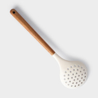 Шумовка , 33 см, силикон, дерево, бежевый, серия Wenge, ANNA LAFARG, Китай_00819440042972519274.jpg