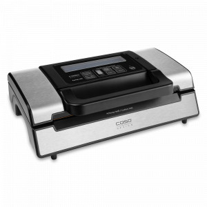 Упаковщик вакуумный, нержавеющая сталь, пластик, стальной, черный, CASO, Германия, Вакуумные упаковщики CASO