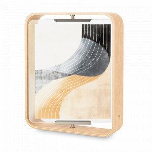 Рамка для фотографии двухсторонняя, 26 х 31 см, стекло, сталь, натуральное дерево, серия Bellwood, UMBRA, Канада, UMBRA (Канада)