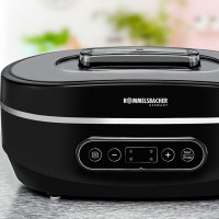 Йогуртница , 1 л, нержавеющая сталь, пластик ABS, черный, ROMMELSBACHER, Германия_00811310043946741873.jpg