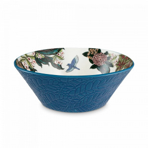 Салатник , 2 л, 25 см, керамика, синий, декор, серия Воспоминание, MAXWELL WILLIAMS, Австралия, Воспоминание MAXWELL & WILLIAMS