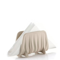 Салфетница , переработанный пластик, бежевый, серия Tierra, GUZZINI, Италия_00812780060334469735.jpg