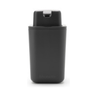 Дозатор для жидкого мыла, 200 мл, пластик, темно-серый, серия Sink Side, BRABANTIA, Бельгия_00802910048811211252.jpg