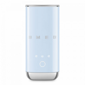 Вспениватель молока, 180 мл, нержавеющая сталь, пластик, голубой, SMEG, Италия, Коллекция в голубом SMEG