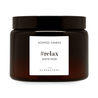 Ароматическая свеча «Белый мускус», в стеклянном стакане, воск, AMBIENTAIR, Испания