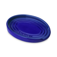 Подставка под ложку, 16 см, керамика, синий, серия Marseille, LE CREUSET, Франция