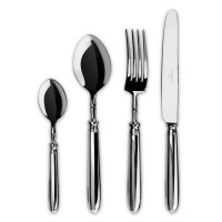 Набор столовых приборов  на 12 персон, 130 предметов, нержавеющая сталь 18/10, серия Mithos, CUTIPOL, Португалия