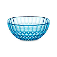 Салатник , биопластик, 25 см, голубой, серия Vanity, GUZZINI, Италия