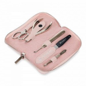 Набор маникюрный в футляре, 5 предметов, DEWAL, Германия, Домашний маникюрный набор