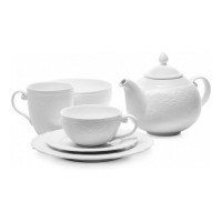 Пара чайная Emily, 250 мл, фарфор, белый, WALMER, Великобритания_00812230042750556261.jpg