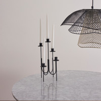 Подсвечник на 5 свечей Flam, 36 см, металл, черный, BERGENSON BJORN, Великобритания_00813860062733077099.jpg