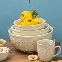 Миска для смешивания, 20 см, 1.5 л, керамика, кремовый, серия Birds of Paradise, LIBERTY JONES, Россия_00812580065548138584.jpg