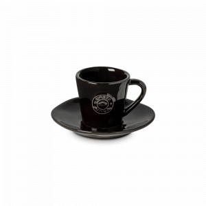 Пара кофейная Black, 70 мл, керамика, черный, серия Nova, COSTA NOVA, Португалия, Кофейные пары