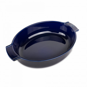 Форма для запекания овальная, 31 х 20 см, 2.2 л, керамика, синий, серия Blue, PEUGEOT CERAMIC, Франция, PEUGEOT CERAMIC (Франция)