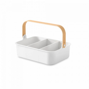 Органайзер для хранения, 28 х 13 см, пластик ABS, дерево, белый, бежевый, серия Bellwood, UMBRA, Канада, UMBRA (Канада)