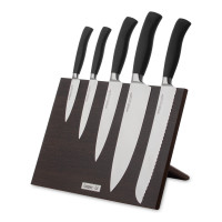 Набор кухонных ножей, 5 штук, на магнитной подставке ComposeEat, серия Ergo Line Pro, BERGER CUTLERY, Германия