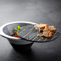 Салатник порционный White/Grey, 17.6 см, 470 мл, керамика, белый, серый, серия Plano, COSTA NOVA, Португалия_00814310081431574608.jpg