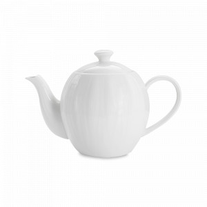 Чайник заварочный, 850 мл, фарфор, белый, серия Floral, HOME &amp; STYLE, Китай, Китайские заварочные чайники