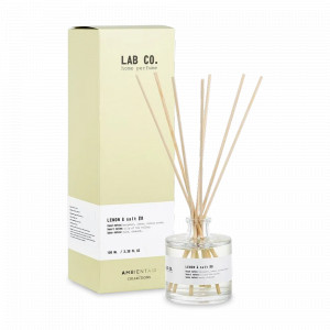 Ароматический диффузор «Lemon and Salt», 100 мл, натуральные масла, серия Lab Co, AMBIENTAIR, Испания, AMBIENTAIR (Испания)