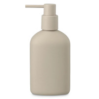 Диспенсер для жидкого мыла Slim, 280 мл, полирезин, пластик, светло-серый, серия Bath, BERGENSON BJORN, Великобритания