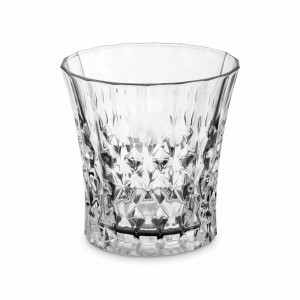 Стакан для виски, 270 мл, хрустальное стекло, серия Lady Diamond, CRISTAL D ARQUES, Франция, Бокалы для виски