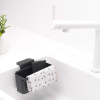 Органайзер для раковины, 17,1 х 12,7 х 10,6 см, пластик, серый, серия Sink Side, BRABANTIA, Бельгия_00802910049008675921.jpg