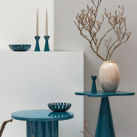 Подсвечник на одну свечу, 15 см, алюминий, синий, серия Laminaria, BERGENSON BJORN, Великобритания_00819730057069627079.jpg