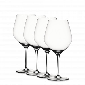 Набор из 4-х бокалов (фужеров) для Бургундии, 750 мл, хрустальное стекло, серия Authentis, SPIEGELAU, Германия, SPIEGELAU (Германия)