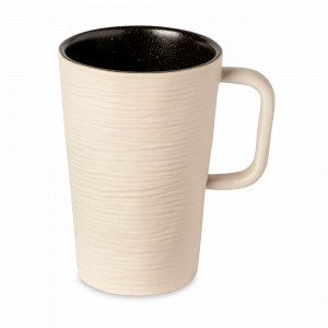 Кружка LATTITUDE BLACK, 280 мл, керамика, белый, черный, серия Notos, COSTA NOVA, Португалия, Notos COSTA NOVA