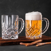 Набор из 2 кружек для пива, 600 мл, хрустальное стекло, серия Noblesse, NACHTMANN, Германия_00814020058164535082.jpg