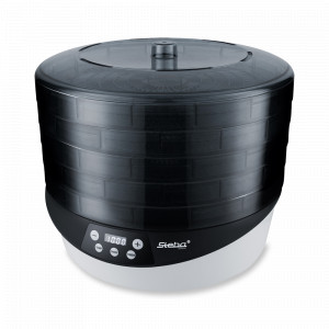 Сушилка для овощей и фруктов, пластик, черный, белый, STEBA, Германия, Сушилки для овощей и фруктов STEBA