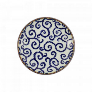 Тарелка десертная, 15.8 см, фарфор, белый, синий, серия Ten Karakusa, TOKYO DESIGN, Нидерланды, Тарелки праздничные