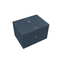Кастрюля низкая с крышкой, 20 см, 2.4 л, сталь, темно-серый, серия Fusiontec Mineral, WMF, Германия_00817340051759414085.jpg