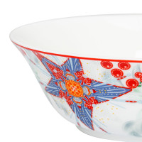 Набор из 2-х салатников порционных, 15 см, фарфор, белый, декор, серия Счастливая Звезда, MIX&MATCH HOME, Китай_00817830056323569194.jpg